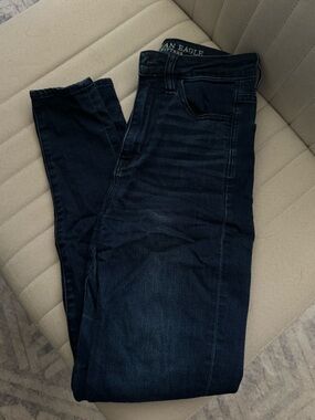 American Eagle Outfitters Dark Blue Women’s Skinny Jeans